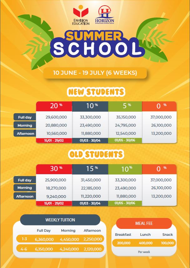 SUMMER SCHOOL BOOKLET
